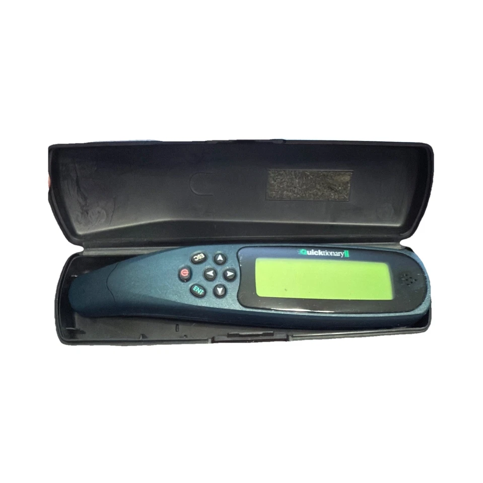 Quicktionary Reading 2 Portable Pen Personal Reading Assistant w/ Case Wizcom - Image 2 of 4