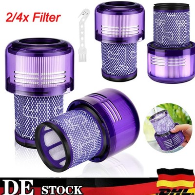 2/4x Ersatz HEPA-Filter Für Dyson V12 Detect Slim Absolute Clean Staubsauger DE
