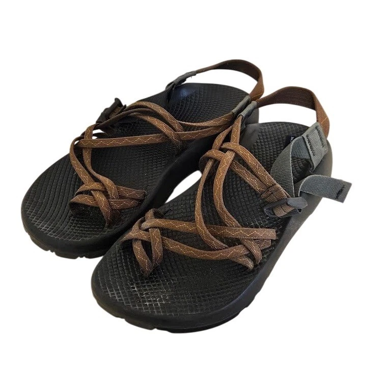 Sandalias Chaco ZX/2 Hombre Talla 13 Naranja Ajustables Exterior Clásicas Tirantes Foto 2 de 4