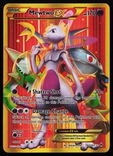 Mewtwo EX 164/162 Secret Rare Full Art XY BREAKthrough Pokémon Card