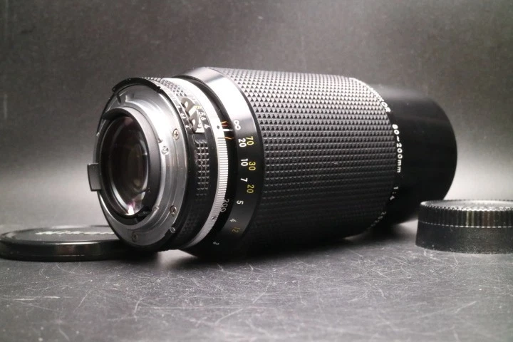 🎦VIDEO👀 [MINT-] Nikon Ai-s Zoom Nikkor 80-200mm f4 MF Lens From JAPAN - Image 3 of 4