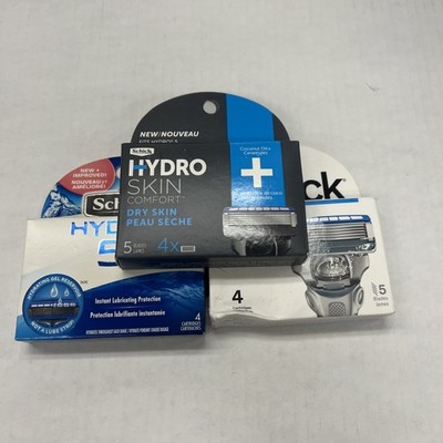 Lot 3 Packs NEW SCHICK Hydro Skin Comfort Dry Skin 5 Blade Cartridges