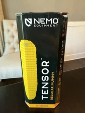 NEMO Equipment Tensor Regular Mummy Ultralight Sleeping Pad Yellow