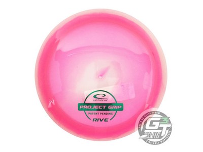 NEW Latitude 64 Project Grip Rive 171g Pink Green Foil Distance Driver Golf Disc