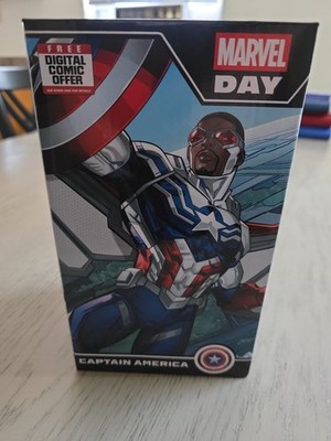 Captain America Sam Wilson Bobble head Washington Nationals Marvel Day