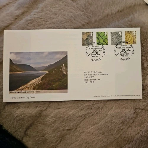 Northern Ireland Definitive Stamps Royal Mail First Day Cover 2018