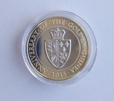 2013 Anniversary Of The Golden Guinea £2 Coin Brilliant Uncirculated - See Note
