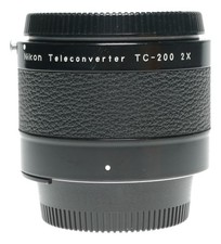Nikon Teleconverter TC-200 2x camera SLR lens adapter vintage with caps