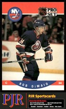 Rob DiMaio 1990-91 Pro Set #625 New York Islanders Rookie