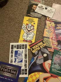 Video Game Promotional Items Sega Nintendo Rare Promo Large Lot 3do Saturn More