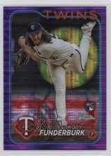 2024 Topps Chrome Purple Sonar Refractor 93/275 Kody Funderburk #297 0z6e