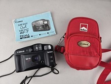 Vtg Cannon Sure Shot Owl AF Marlboro Edition 35MM Film Camera W Case Untested