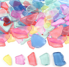 13oz Sea Glass for Crafts Frosted Seaglass Pieces Vase Filler and Aquarium Ornam