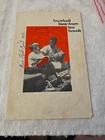 Lou Brock Signed Autograph 1969 Baseball Hints Book 1974 Topps Lou Brock Card 60