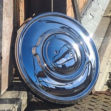 Jaguar XK120 XK140 XK150 Hub Cap Hubcap Chrome MK1 MK2 MKV MKVII MKIX Made In UK