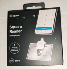 Square Reader for Magstripe Wired USB-C Credit Card Reader iPhone/Android