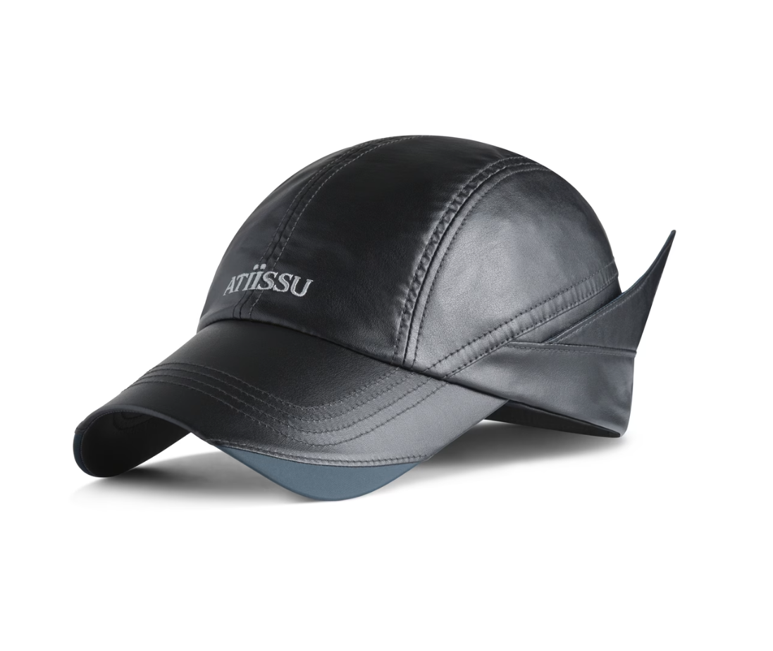 atiissu wing cap ブラック スキズ フィックス　ショッパー付き 遂に再入荷！☆Stray Kids フィリックス 着用！！【ATIISSU】Wing cap