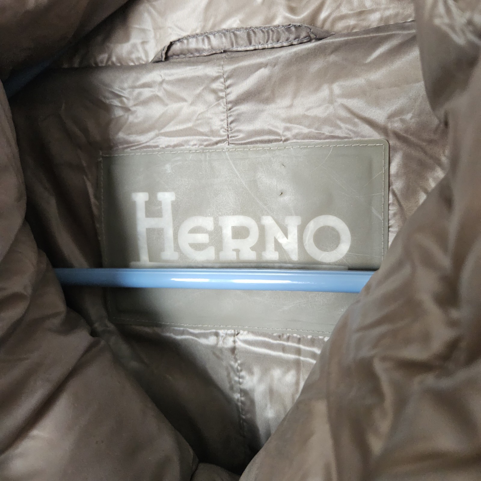 Womans Herno Authentic Down Puffer Jacket Size 48… - image 4