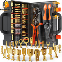 Crimpzangen Set 24 Arten 0,25-2,5Mm² Mit Abisolierzange Und FlachsteckhüLsenzang