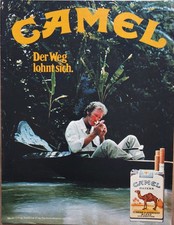 Camel Filters Original Werbung 1980 Der Weg lohnt sich