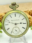 Antique Elgin 18 size pocket watch 15 jewel grade 317 model 5 circa 1911