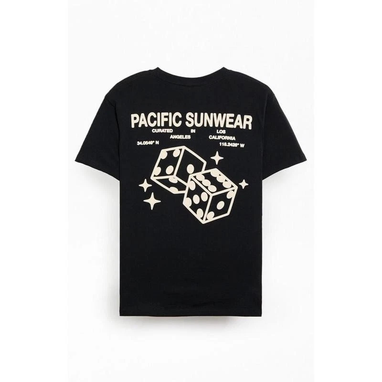 Pacsun Dice Graphic Tee Mens Vintage Casino Cool Cotton T-Shirt