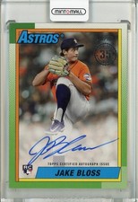 2025 Topps Series 1 Jake Bloss 1990 Topps Baseball Autographs Houston Astros