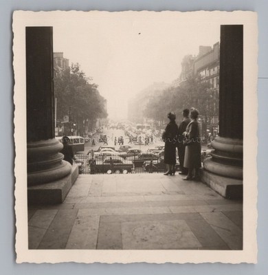 Paris Frankreich 1955 - Verkehr Streetlife - Altes Foto 1950er