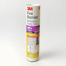 3M Fire Barrier Moldable Putty Stix MP+, Red, 1.45 in x 6 in