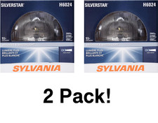 2 Pack Sylvania H6024 Silverstar 7 Inch Round Sealed Beam Headlight H6024st.bx 2 Pack Sylvania H6024 Silverstar 7 Inch Round Sealed Beam Headlight H6024st.bx