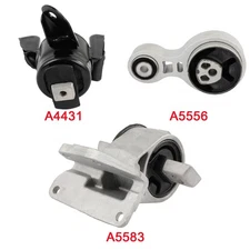 Engine&Transmission Mount & Torque Strut Mount For Ford Fusion 2010-2012 3x