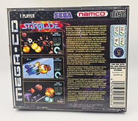 Starblade | Sega Mega CD Game | Complete Tested | Pal | Rare!