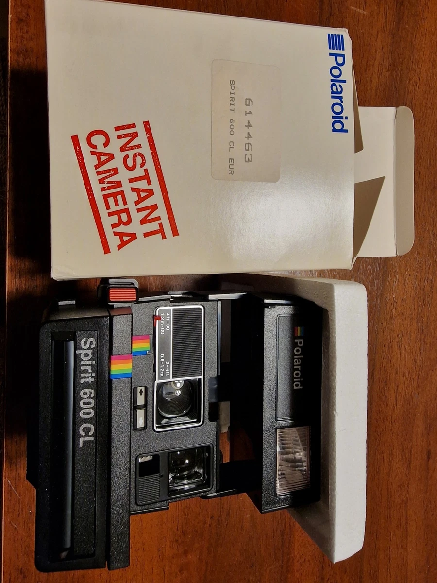Polaroid Spirit 600 – Appareil Photo Vintage Années 80, Avec Boîte, Comme Neuf