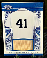 2025 Leaf Lumber Victor Martinez #GL-120 Game Used Bat 18/20