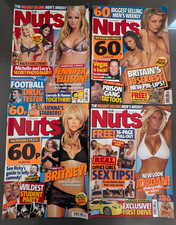 Collection of Men's Nuts Magazines Oct / Nov 2004