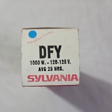 Sylvania projector lamp bulb blue top 1000w 120-125v DFY New old stock