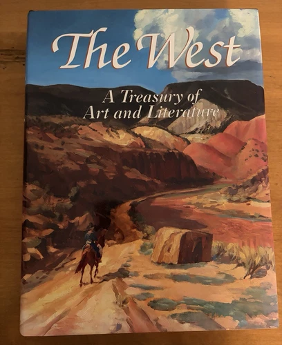 T.H. Watkins & Joan Parker Watkins The West Treasury Art Literature HC DJ 1994 - product listing photo