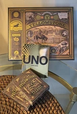 Yellowstone Theory 11 Puzzle/Two Yellowstone Decks of Cards/UNO Card Game Bundle
