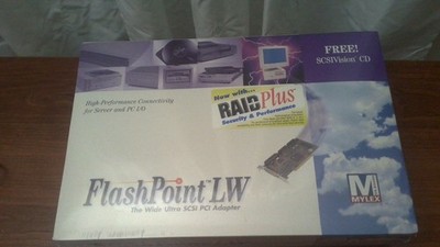 Mylex FlashPoint LW Ultra Wide Raid SCSI PCI Card with Cables