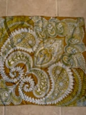 Vintage Vera Newman All Silk Hand Rolled Scarf scarves by Vera Made in Japan 22"