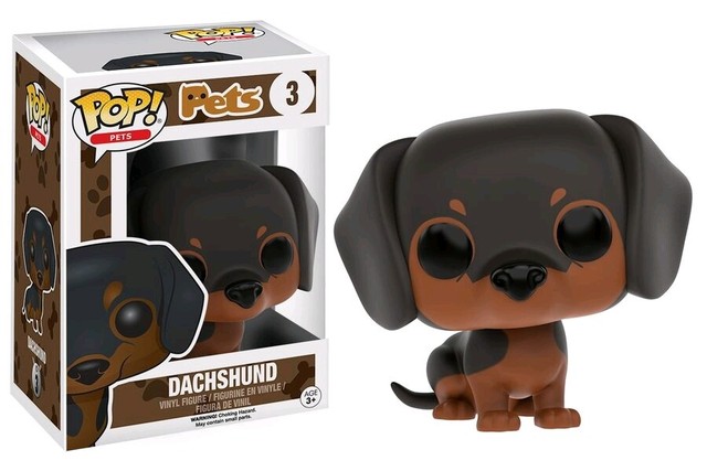 Pets 11054 Pop Vinyl Dachshund Figure 