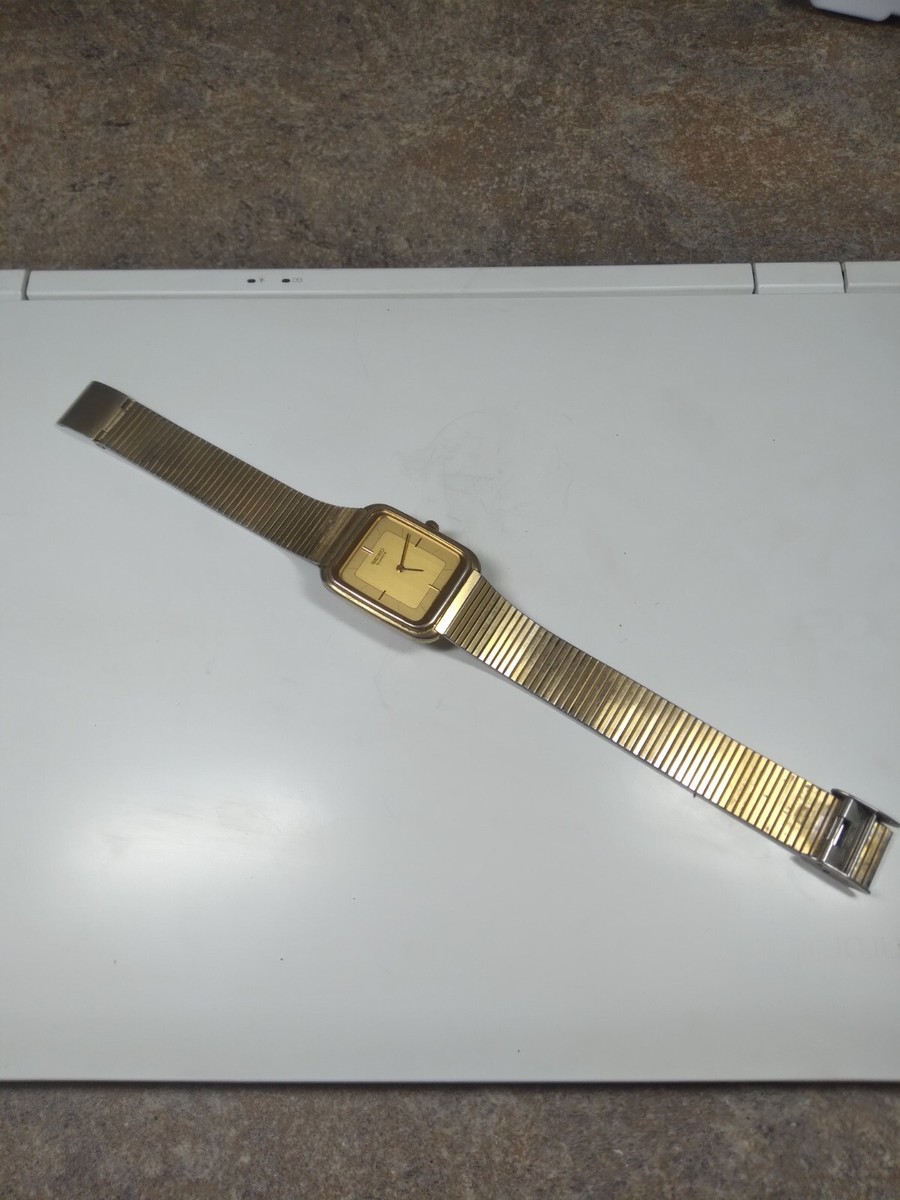 Vintage Seiko Gold Tone 6530-5470 Men's Watch | eBay