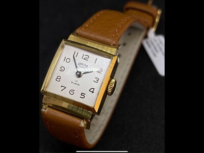 Anker 17 Rubis Damenuhr Gold 585 ARCONA ANKER 17 Rubis Armbanduhr