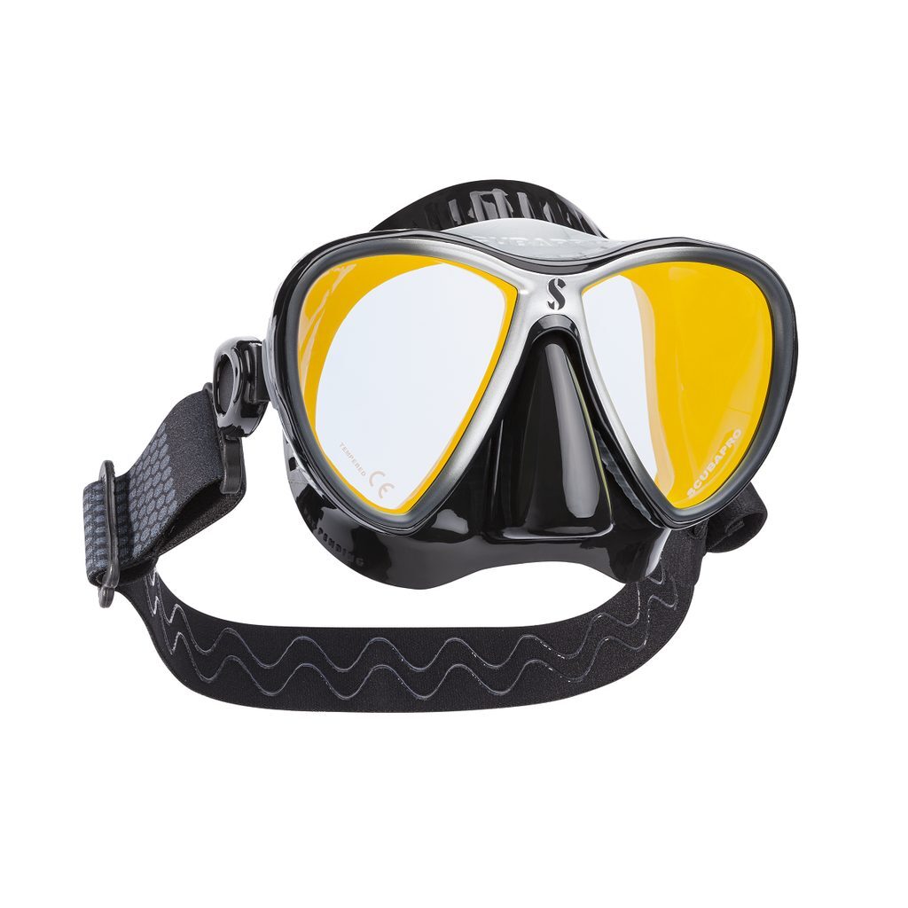 Scubapro Maschera Synergy Twin Trufit Nero Lenti a Specchio