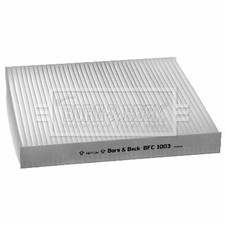 For Skoda Fabia 1.6 TDi Genuine Borg & Beck Interior Air Cabin Pollen Filter