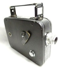 Kodak Cine-Kodak Eight Model 25 8mm Movie Camera W Original Leather Case Manual