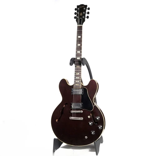 Used 1975? Gibson ES-335TD Wine Red Vintage Electric Guitar 3.5kg W/OHSC