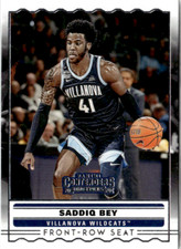 2020 Panini Contenders Draft Picks #SS-19 Saddiq Bey Front-Row Seats Rookie RC