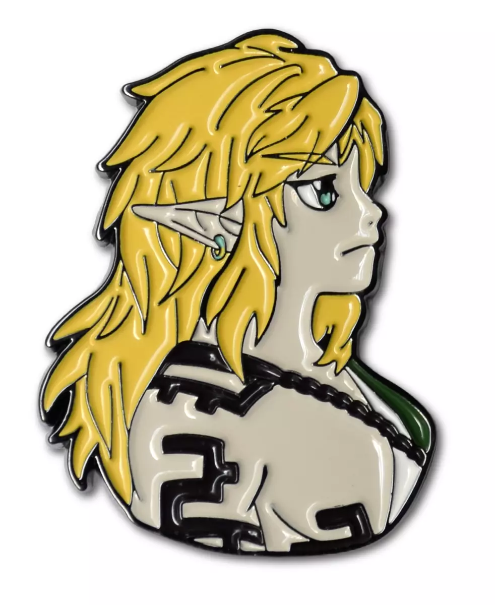 Link Zelda Tears of the Kingdom TOTK Soft Enamel Pin Lapel Brooch  Collectible