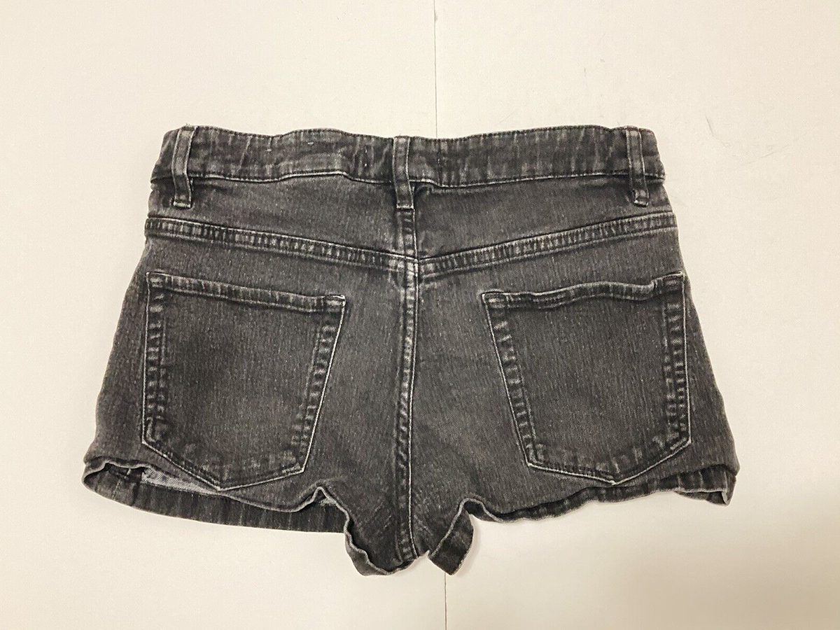 L.O.G.G. black jean shorts women size 4 | eBay